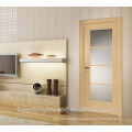 Interior Swinging Wood glass door